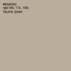 #B9AD9C - Taupe Gray Color Image